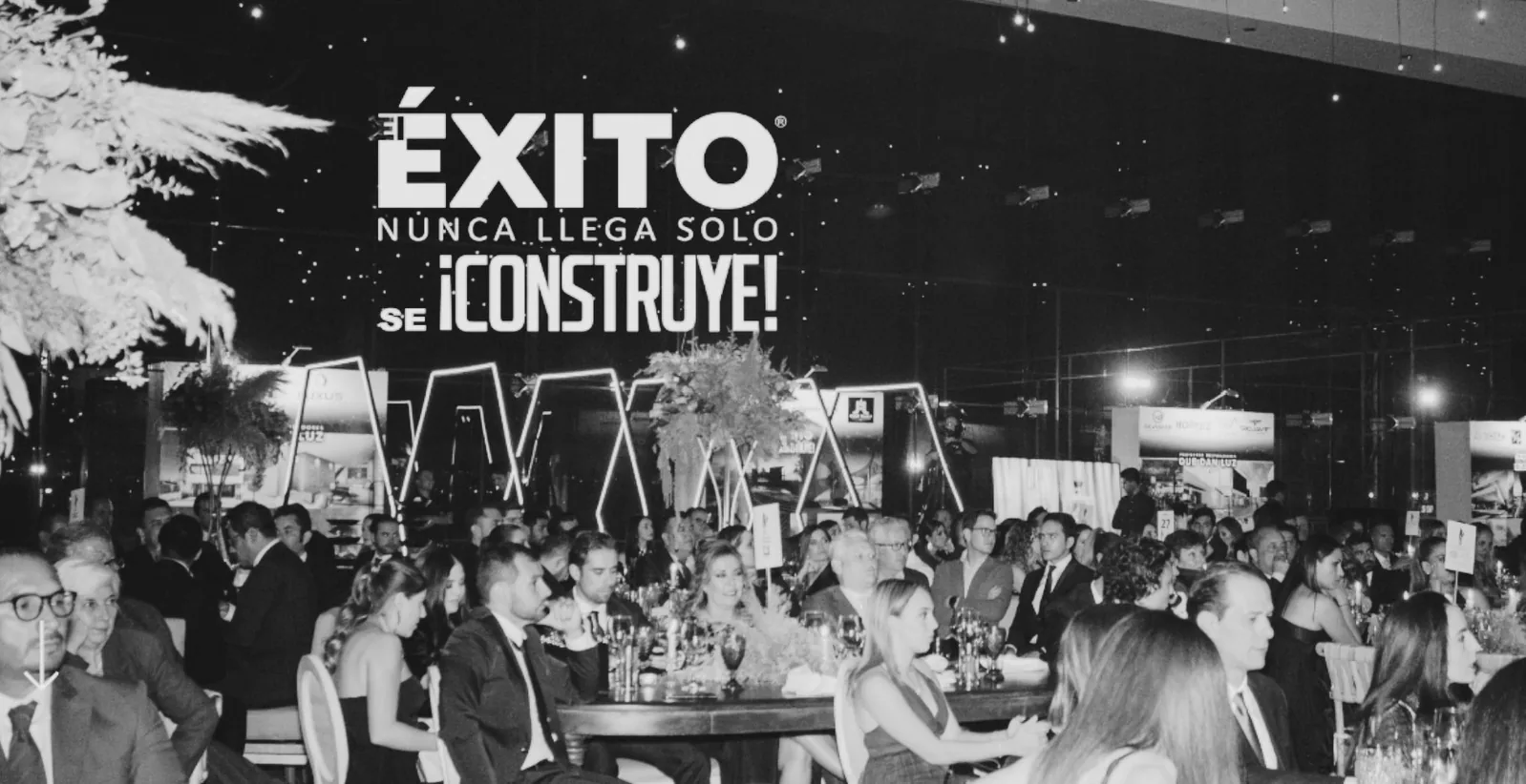 Gala de Premios Construye con invitados en sus mesas